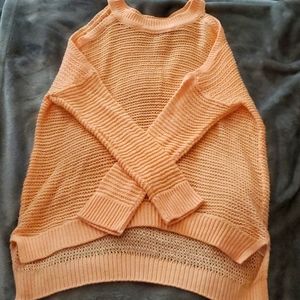 Express Off the Shoulder Oversized Sweater.Size S.